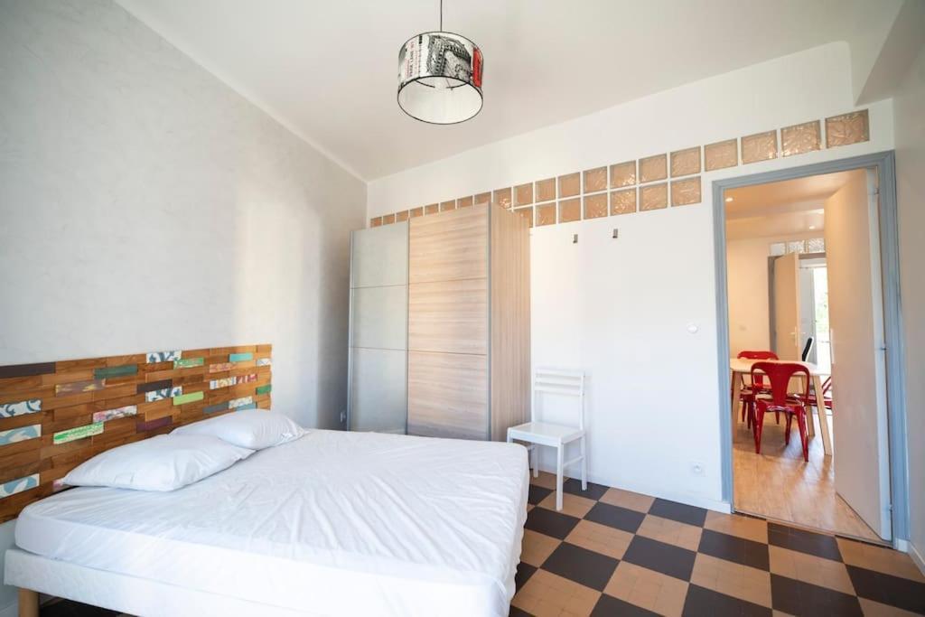 Appartement Avec 4 Chambres Doubles - Proche De La Mer, Des Transports Et De La Promenade Des Anglais Niza Exterior foto